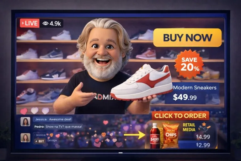 Monetização FAST: como equilibrar conteúdo, receita e Shoppable TV sem perder a audiência