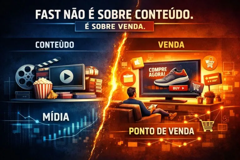 FAST como infraestrutura de venda em CTV