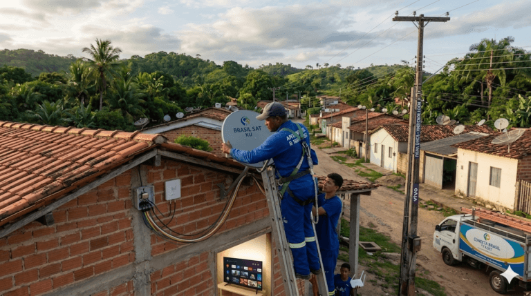 Do satélite à TV conectada: a convergência que vira infraestrutura