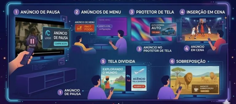 Formatos de anúncio em TV Conectada: o que o IAB Tech Lab padronizou e o que muda no Brasil