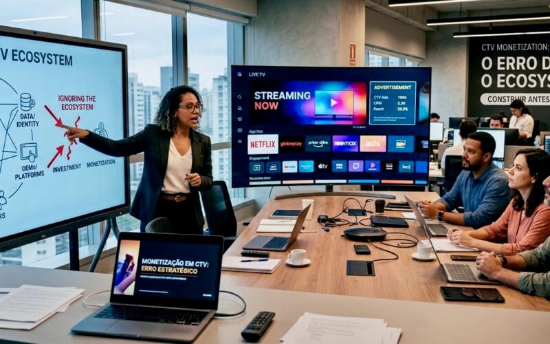 diferença entre inventário em CTV e audiência qualificada