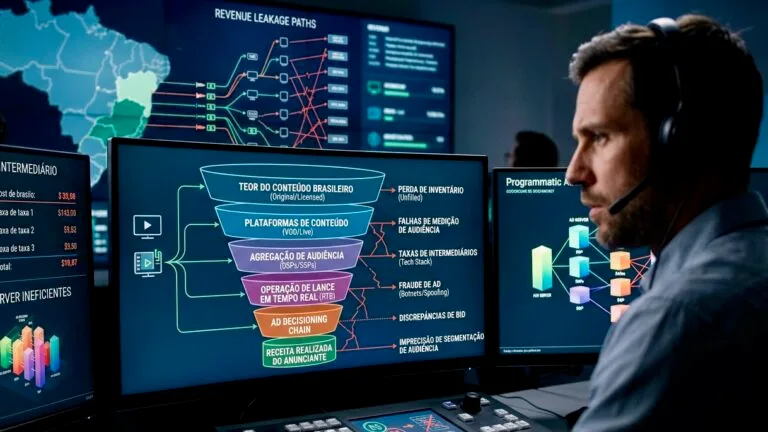 CTV Programática: por que mais distribuição não resolveu o problema de monetização