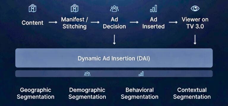 DAI: Dynamic Ad Insertion na CTV e na TV 3.0: segmentação inteligente e os entraves da LGPD