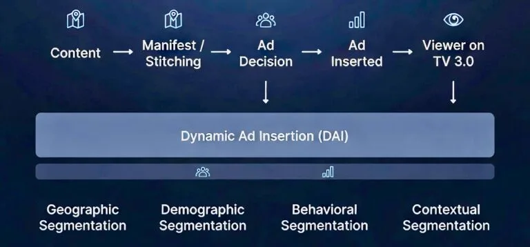 DAI: Dynamic Ad Insertion na CTV e na TV 3.0: segmentação inteligente e os entraves da LGPD