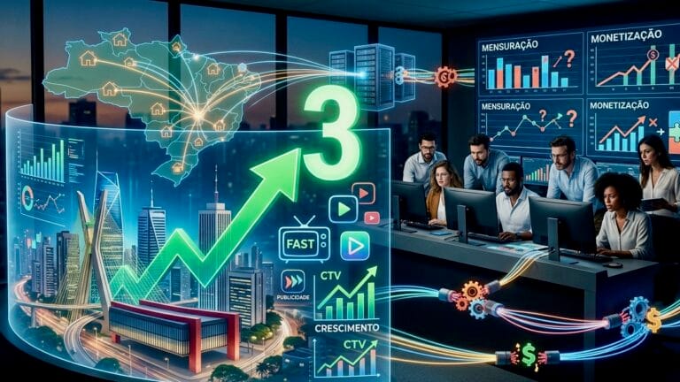 Monetização Canais FAST: Brasil rumo ao Top 3 mundial