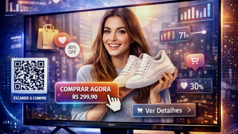 TV como canal de venda: o que muda quando a atenção vira dado