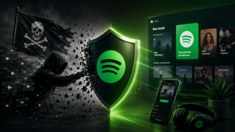 Como Eliminar Pirataria de Streaming: A Lição do Spotify