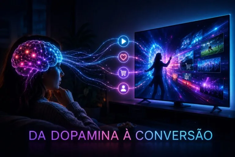 Neurociência em CTV: Por Que a Interatividade Vende Mais