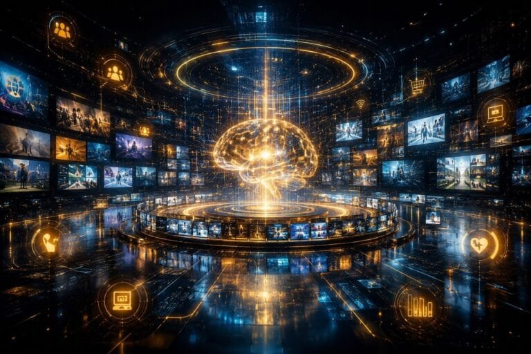 Inteligência Artificial na TV: o Motor da Mídia Conectada