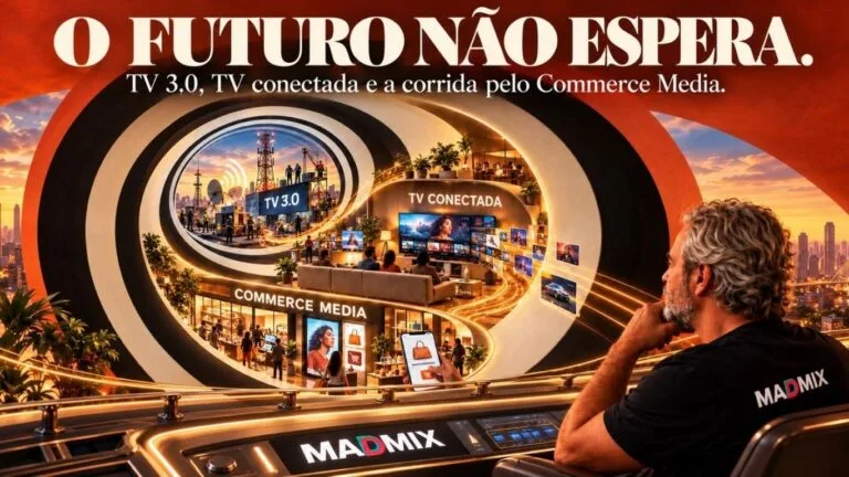 Commerce media CTV: esperar a TV 3.0 pode custar caro