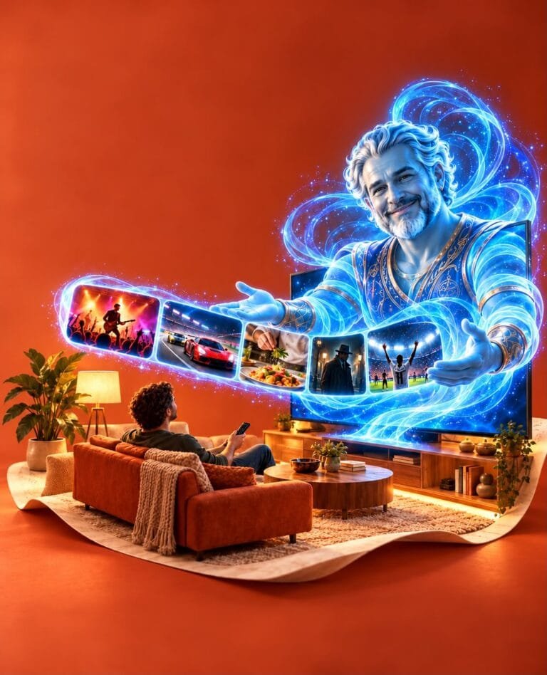 O que assistir na TV com IA: menos busca, mais programação